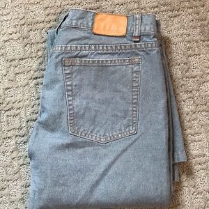 J. Crew super Light Wash Straight Jeans Size 12